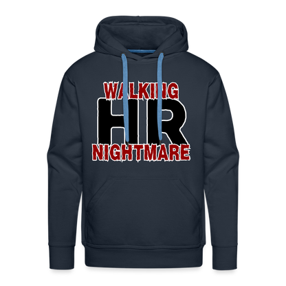 WALKING HR VIOLATION Men’s Premium Hoodie - navy