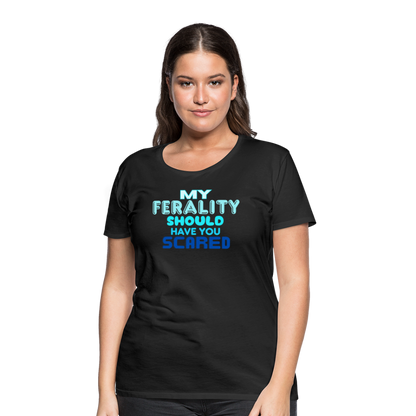 FERALITY Women’s Premium T-Shirt - black