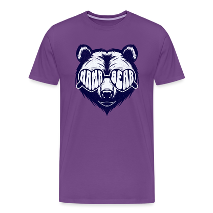 MAMA BEAR UNISEX Premium T-Shirt - purple