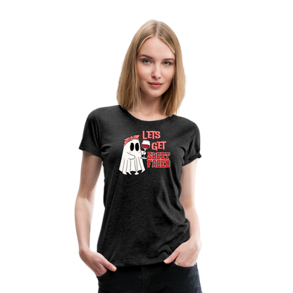 BENNETT PEACH SHEETFACED Women’s Premium T-Shirt - charcoal grey