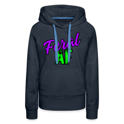 FERAF AF Women’s Premium Hoodie - navy