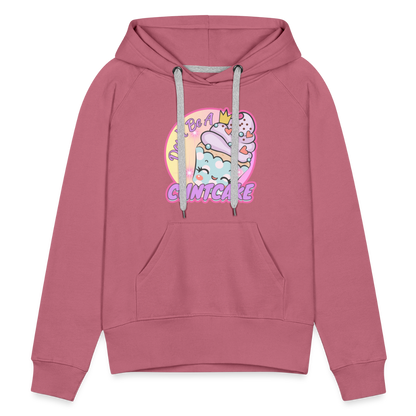 "Cupcake" – Women’s Premium Hoodie - mauve