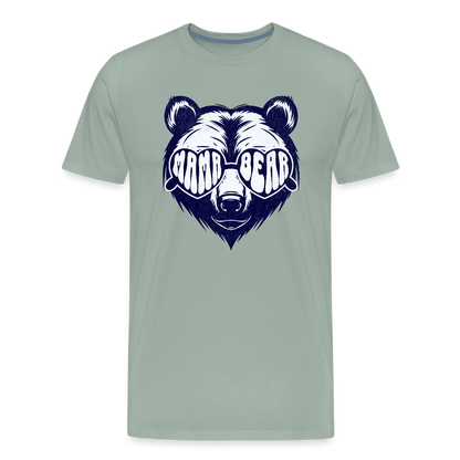 MAMA BEAR UNISEX Premium T-Shirt - steel green