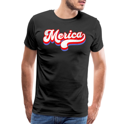 MERICA Men's Premium T-Shirt - black