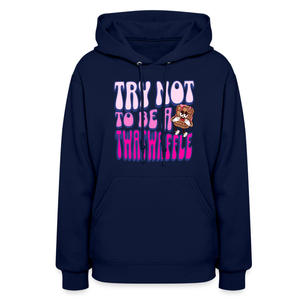 BENNETT PEACH TWATWAFFLE Women's Hoodie - navy