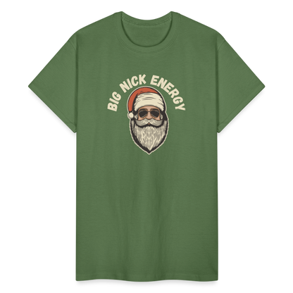 BIG NICK ENERGY Gildan Ultra Cotton Adult T-Shirt - military green