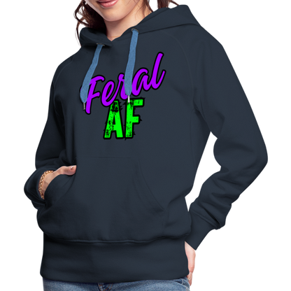 FERAF AF Women’s Premium Hoodie - navy