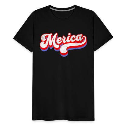 MERICA Men's Premium T-Shirt - black