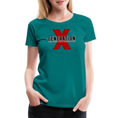 GEN X FAFO Women’s Premium T-Shirt - teal