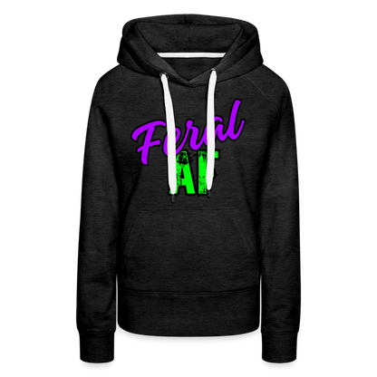 FERAF AF Women’s Premium Hoodie - charcoal grey
