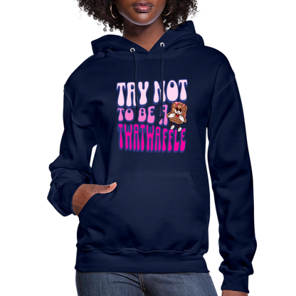 BENNETT PEACH TWATWAFFLE Women's Hoodie - navy