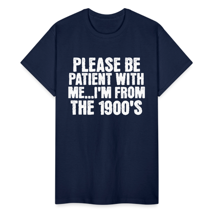 BENNETT PEACH FROM THE 1900S Gildan Ultra Cotton Adult T-Shirt - navy