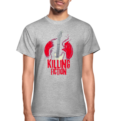 BENNETT PEACH "KILLING FICTION" Gildan Ultra Cotton Adult T-Shirt - heather gray