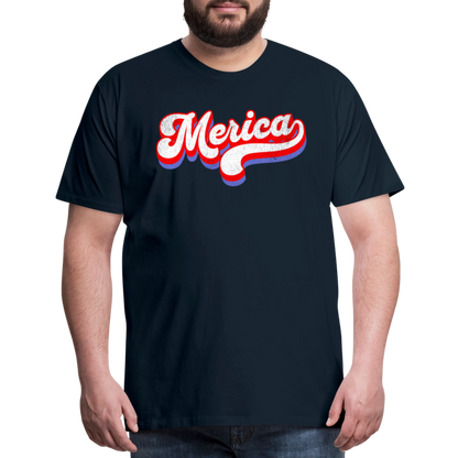 MERICA Men's Premium T-Shirt - deep navy