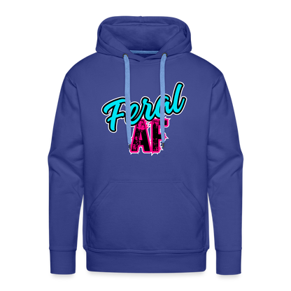 Feral AF Unisex Sizing Premium Hoodie - royal blue