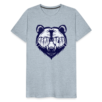 MAMA BEAR UNISEX Premium T-Shirt - heather ice blue
