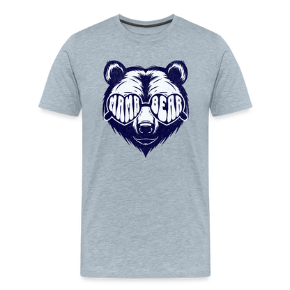 MAMA BEAR UNISEX Premium T-Shirt - heather ice blue