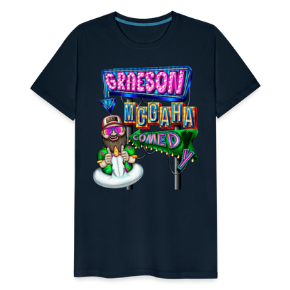 Unisex Graeson Mcgaha Comedy Men's Premium T-Shirt - deep navy