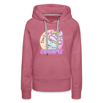"Cupcake" – Women’s Premium Hoodie - mauve