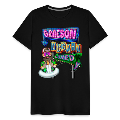 Unisex Graeson Mcgaha Comedy Men's Premium T-Shirt - black