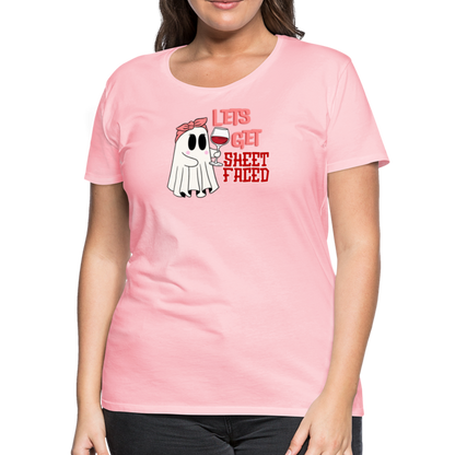 BENNETT PEACH SHEETFACED Women’s Premium T-Shirt - pink