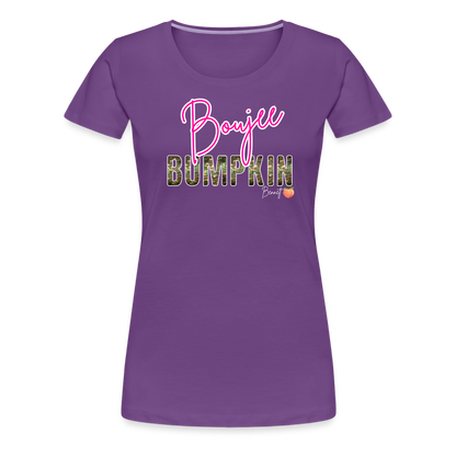 BENNETT PEACH BOUJEE BUMPKIN Women’s Premium T-Shirt - purple