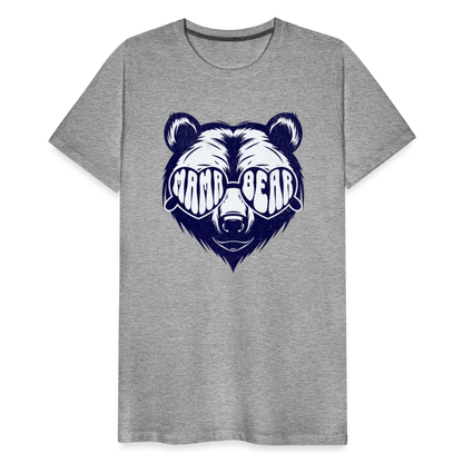 MAMA BEAR UNISEX Premium T-Shirt - heather gray