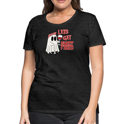 BENNETT PEACH SHEETFACED Women’s Premium T-Shirt - charcoal grey