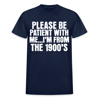 BENNETT PEACH FROM THE 1900S Gildan Ultra Cotton Adult T-Shirt - navy
