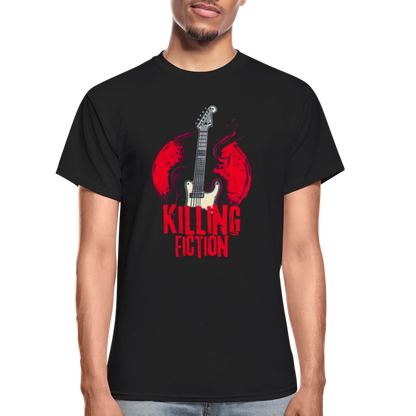 BENNETT PEACH "KILLING FICTION" Gildan Ultra Cotton Adult T-Shirt - black