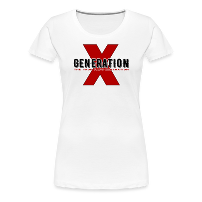 GEN X FAFO Women’s Premium T-Shirt - white