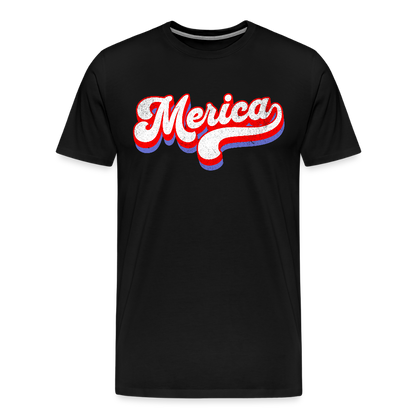 MERICA Men's Premium T-Shirt - black
