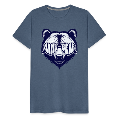 MAMA BEAR UNISEX Premium T-Shirt - heather blue