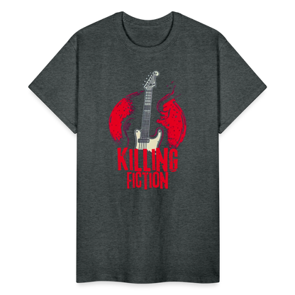 BENNETT PEACH "KILLING FICTION" Gildan Ultra Cotton Adult T-Shirt - deep heather