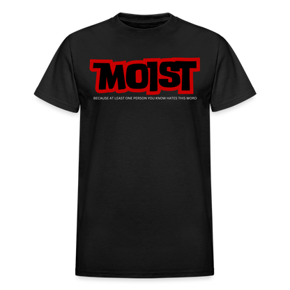 MOIST Gildan Ultra Cotton Adult T-Shirt - black