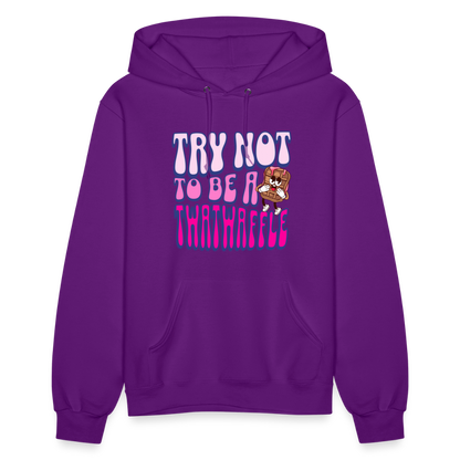 BENNETT PEACH TWATWAFFLE Women's Hoodie - purple
