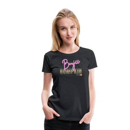 BENNETT PEACH BOUJEE BUMPKIN Women’s Premium T-Shirt - black