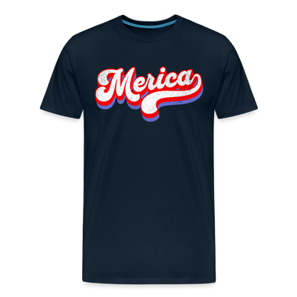 MERICA Men's Premium T-Shirt - deep navy