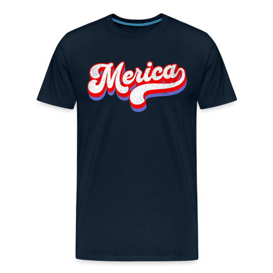 MERICA Men's Premium T-Shirt - deep navy