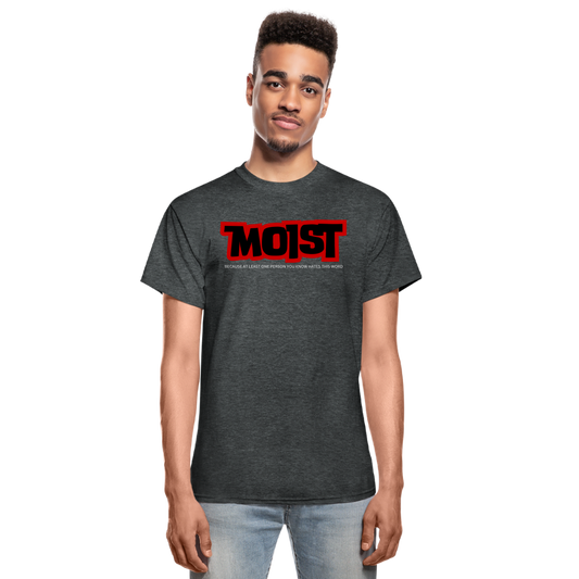 MOIST Gildan Ultra Cotton Adult T-Shirt - deep heather