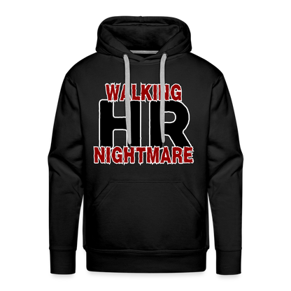 WALKING HR VIOLATION Men’s Premium Hoodie - black
