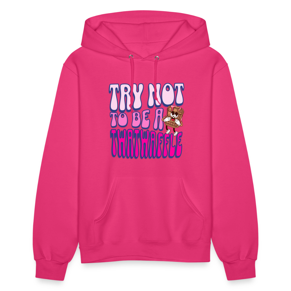 BENNETT PEACH TWATWAFFLE Women's Hoodie - fuchsia