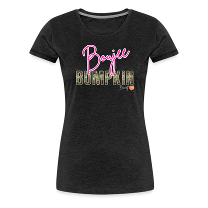 BENNETT PEACH BOUJEE BUMPKIN Women’s Premium T-Shirt - charcoal grey