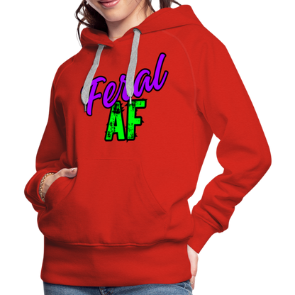 FERAF AF Women’s Premium Hoodie - red