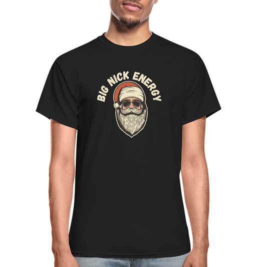 BIG NICK ENERGY Gildan Ultra Cotton Adult T-Shirt - black