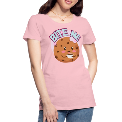 Bite Me – Women’s Premium T-Shirt - pink