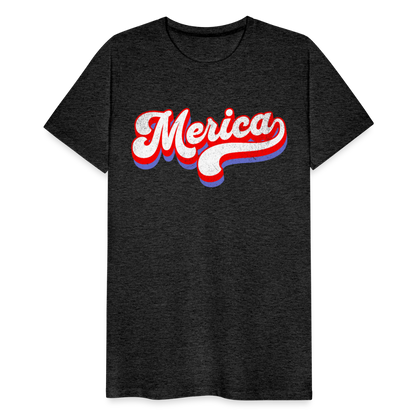 MERICA Men's Premium T-Shirt - charcoal grey