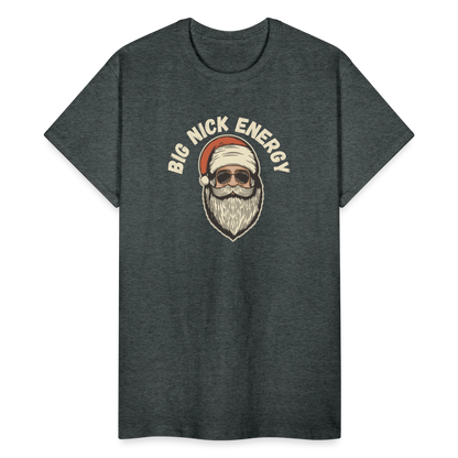 BIG NICK ENERGY Gildan Ultra Cotton Adult T-Shirt - deep heather