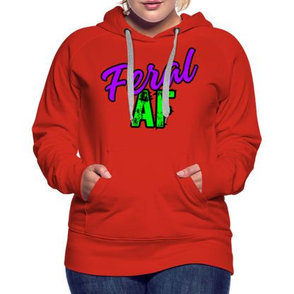 FERAF AF Women’s Premium Hoodie - red