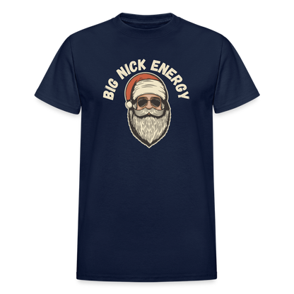 BIG NICK ENERGY Gildan Ultra Cotton Adult T-Shirt - navy